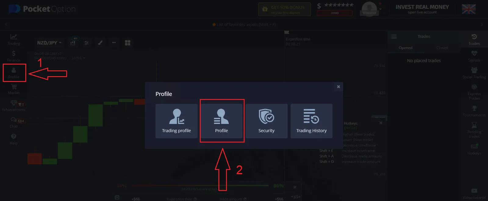 Email Address Verification Pocket Option